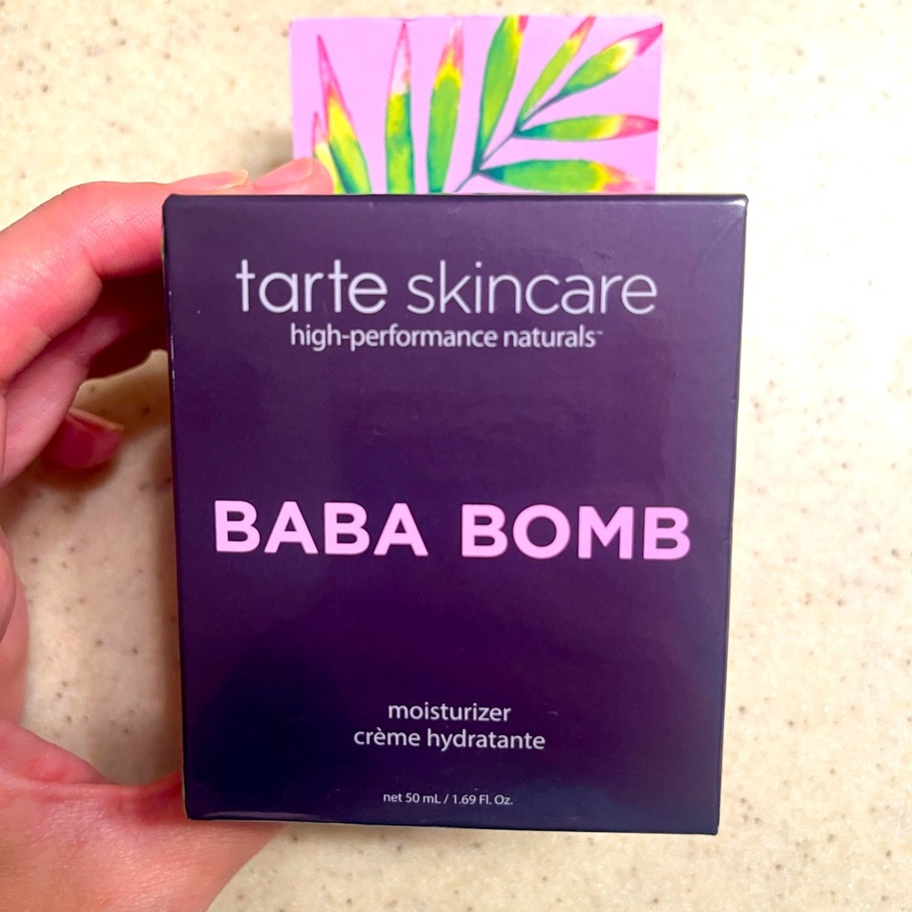Tarte Baba Bomb Moisturizer- NEW in BOX. Never opened